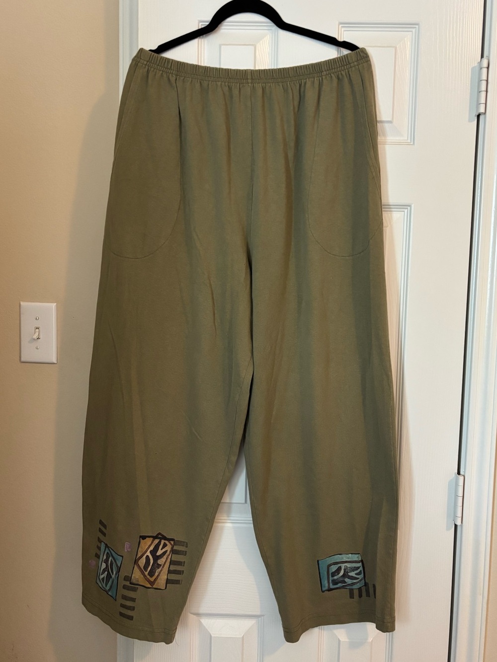 Vintage Blue Fish Pants